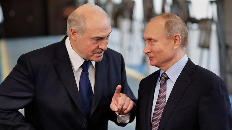 Встреча Путина и Лукашенко/ Фото: rbc.ru
