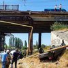 В Керчи два авто слетели с моста (фото)