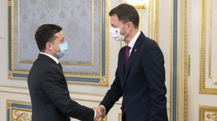 Зеленский встретился с премьер-министром Словакии / Фото: president.gov.ua 