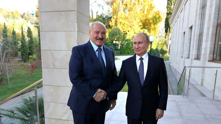 Фото: встреча Путина и Лукашенко