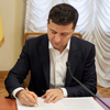 Зеленский подписал совместную декларацию пяти стран 