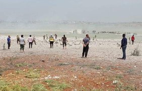 В Сирии атака беспилотника привела к жертвам среди беженцев
