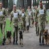 Українські прикордонники зі службовими собаками змагались у перегонах на 3 кілометри