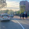 Под Киевом водитель-нарушитель сбил полицейского (видео)