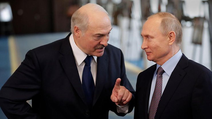 Переговоры Путина и Лукашенко/ Фото: rbc.ru