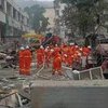 Обломки летели по всему району: в Китае прогремел мощный взрыв в жилом квартале (фото)