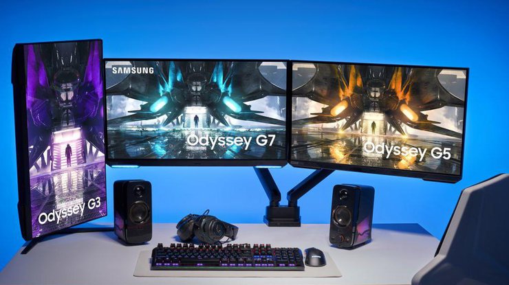 Мониторы Odyssey G7, G5 и G3