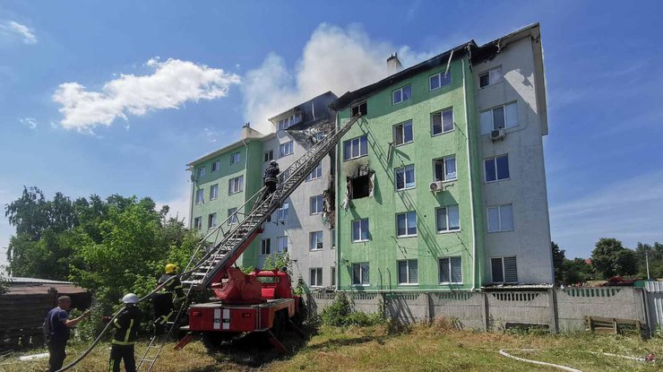 Взрыв в многоэтажке в Белогородке