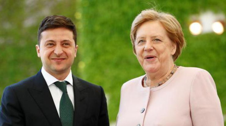 Зеленский и Меркель / Фото: Reuters 