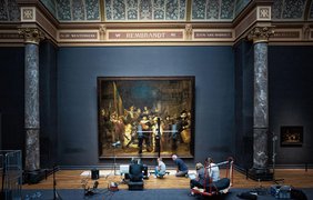 "Ночной дозор" Рембрандта восстановил искусственный интеллект