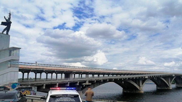 Мост Метро / Фото: Фото: kyivpatrol 