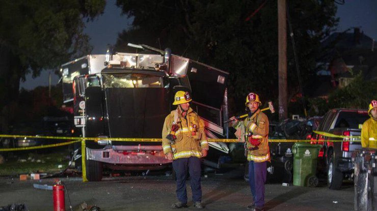 Последствия взрыва в Лос-Анджелесе/ фото: Latimes