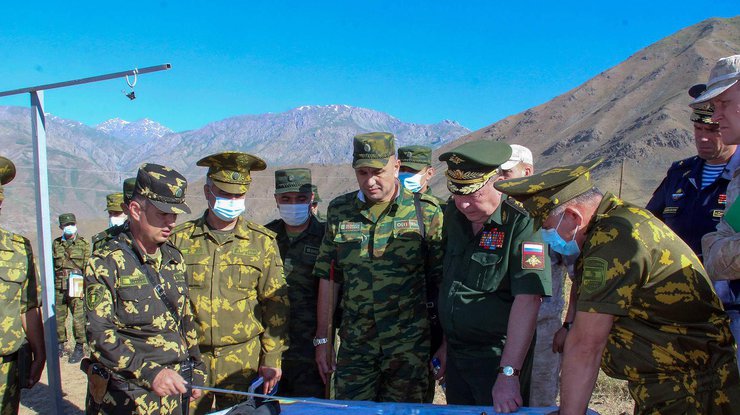 Российские военные в Таджикеистане