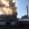 Под Киевом вспыхнул масштабный пожар на предприятии 