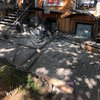В Одессе обрушилась часть старинного дома (видео)