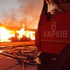 В Харькове случился масштабный пожар на складе