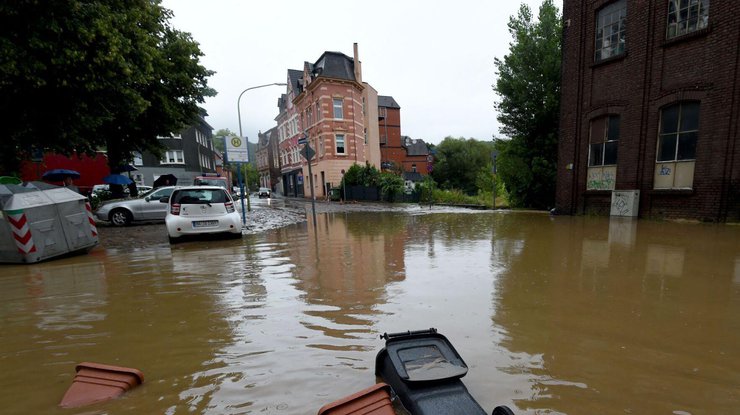 Наводнения в Германии/ фото: Oboz
