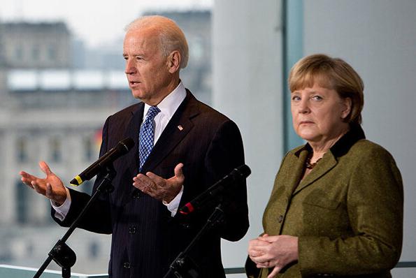 Президент США Джо Байден и канцлер Германии Ангела Меркель подписали Вашингтонскую декларацию