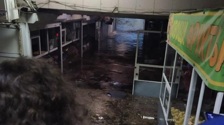 Затопленный подземный переход / Фото: Facebook 