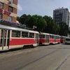 Центр Киева заблокировали трамваи: что произошло 