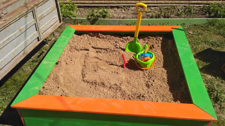 Дети нашли в песочнице погребение/ Фото: stolica-s.su