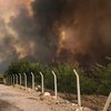 В Турции лесные пожары "атаковали" курортный город (видео)