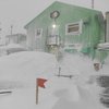 Станцию "Академик Вернадский" замело снегом (фото)
