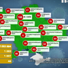 В Україні збільшується кількість інфікувань коронавірусом