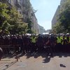 Протест под Офисом президента: появились первые пострадавшие правоохранители
