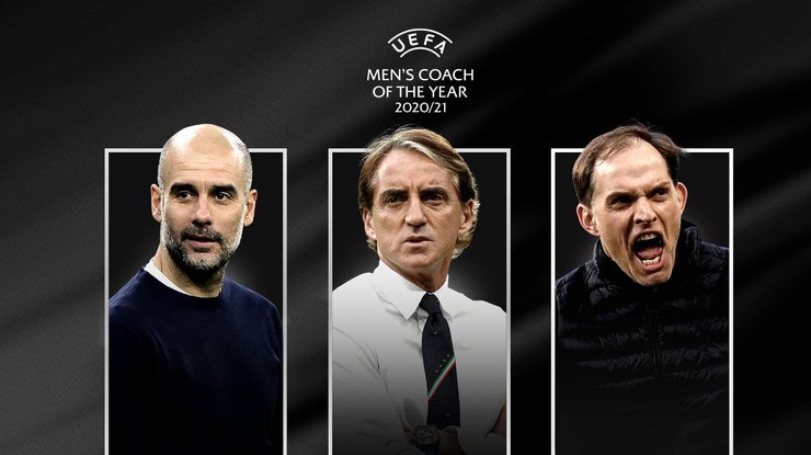 Трое лучших тренеров в мужском футболе / Фото: uefa.com