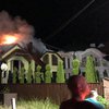На Закарпатье молния устроила масштабный пожар в жилом доме 