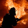 В Виннице пылает масштабный пожар (видео)