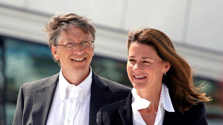 Билл Гейтс с женой Мелиндой/ фото: Rg.ru
