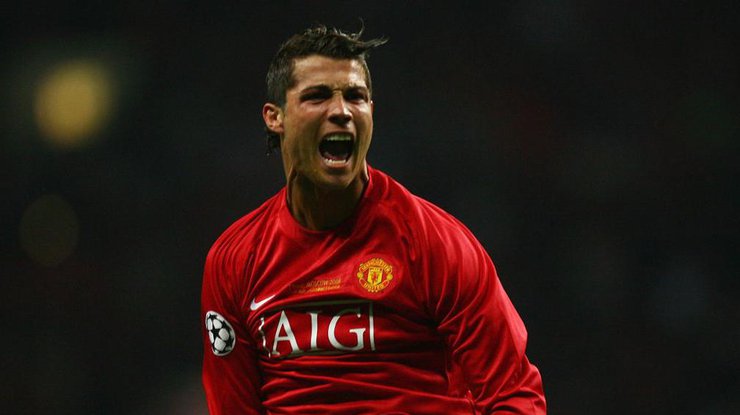 Криштиану Роналду в "Манчестер Юнайтед"/ фото: Eurosport