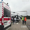 Поліцейський вертоліт доправив малюка з Рівненщини до Охматдиту