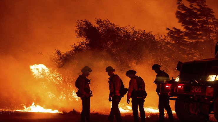 Пожары в Калифорнии/ Фото: uz.sputniknews.ru