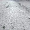 В Украине в начале августа внезапно выпал снег (видео)