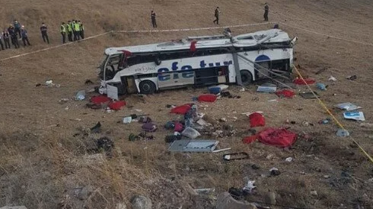 Фото: авария в Турции / NTV
