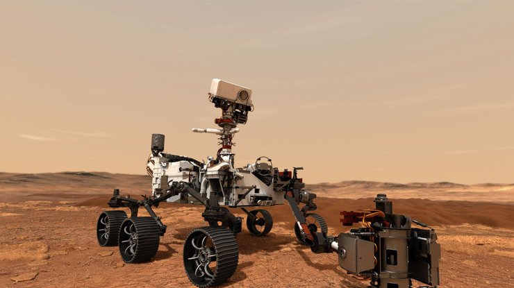 Марсоход Perseveance собрал образцы Марса/ фото: NASA