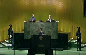 Володимир Зеленський закликав ООН дієво реагувати на світові проблеми