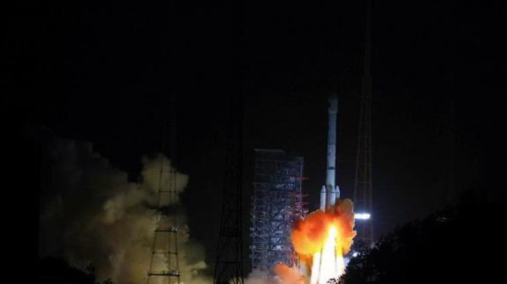 Запуск спутника / Фото: news.cn 