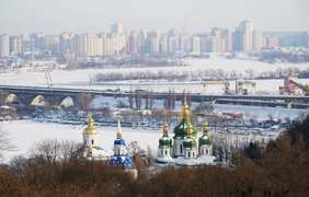Ударит до -15: Киев после снегопада ожидает резкое похолодание