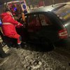Под Киевом "Деда Мороза" сбил грузовик (фото)