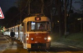 В Киев из-за деревьев задерживают трамваи 