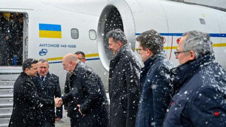 Владимир Зеленский прибыл с визитом в Польшу / Фото: t.me/OP_UA