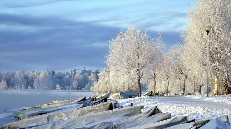 Фото: мороз в Украине 