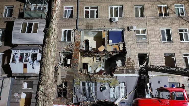 Взрыв в Запорожье/ фото: 061.ua