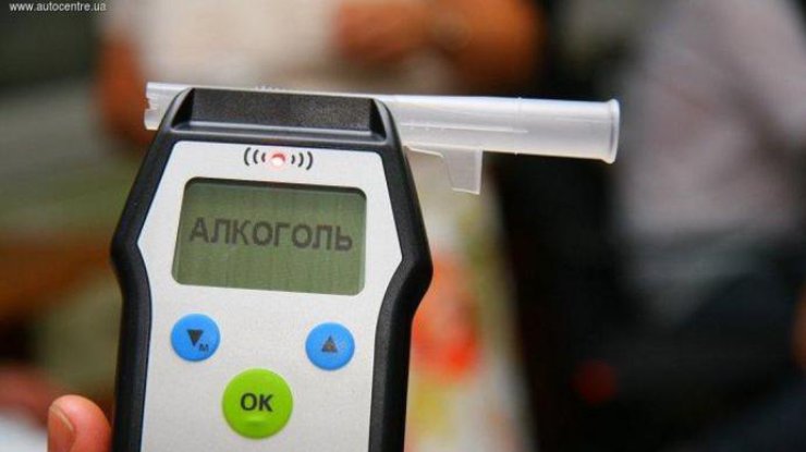 Тест на алкогольное опьянение / Фото: autocentre.ua