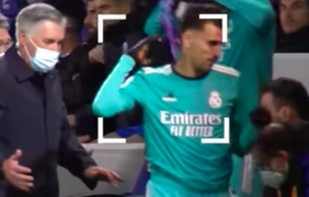 Звезда "Реала" разозлился на тренера Карло Анчелотти: видео скандального эпизода