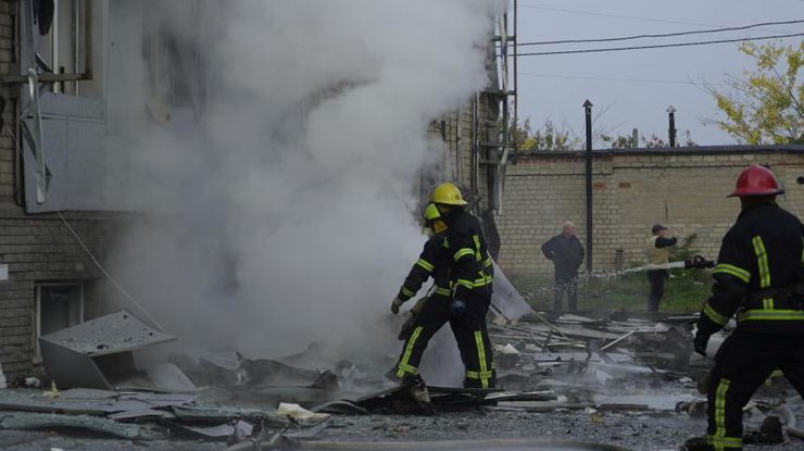Фото: вибух в Мелітополі 